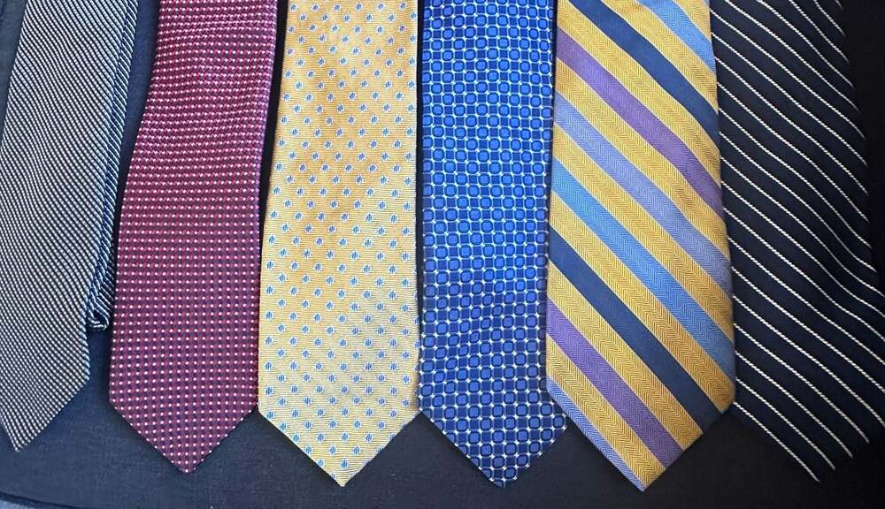 6 Brooks Brothers Makers Tie LOT 100% Silk Men's Neckties - Picture 3 of 11